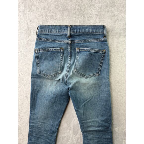 Everlane High-Rise Ankle Jeans – Medium Wash – Size 25 Regular - Picture 5 of 7